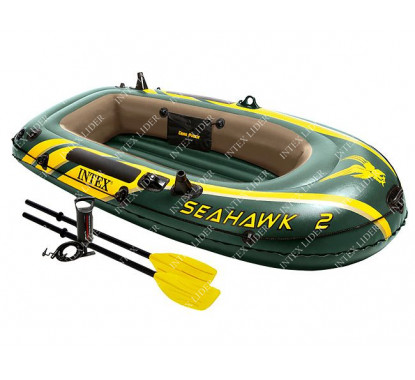 68347 Intex Надувная лодка Seahawk 2, 236х114x41 см